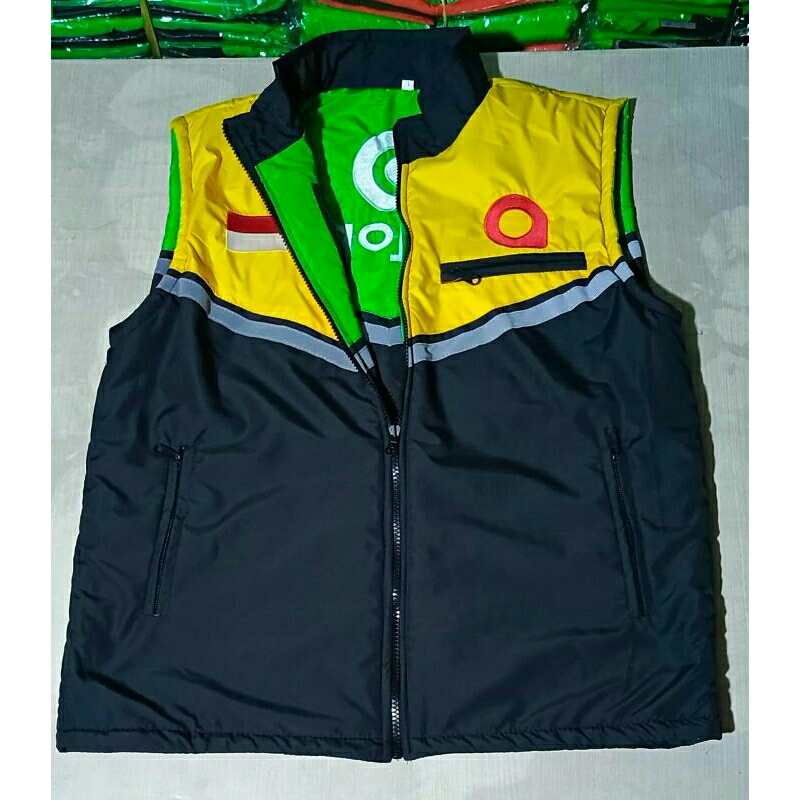 Rompi Gojek Bolak Balik Maxim Driver Waterproof
