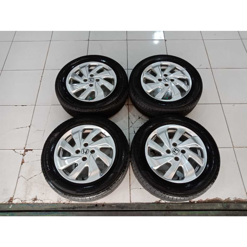 PAKETAN VELG BAN RING 15 ORI HONDA MOBILIO PNP VIOS, FREED, CITY, JAZZ