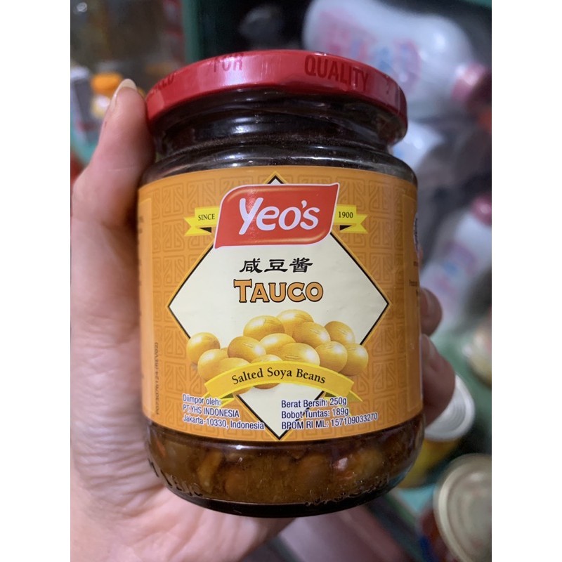 

pekanbaru / yeos yeo's tauco salted soya beans bean 250gr / kebutunan memasak campuran makanan lauk