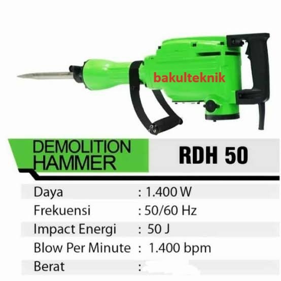 demolition hammer Ryu RDH50 jack hammer ryy