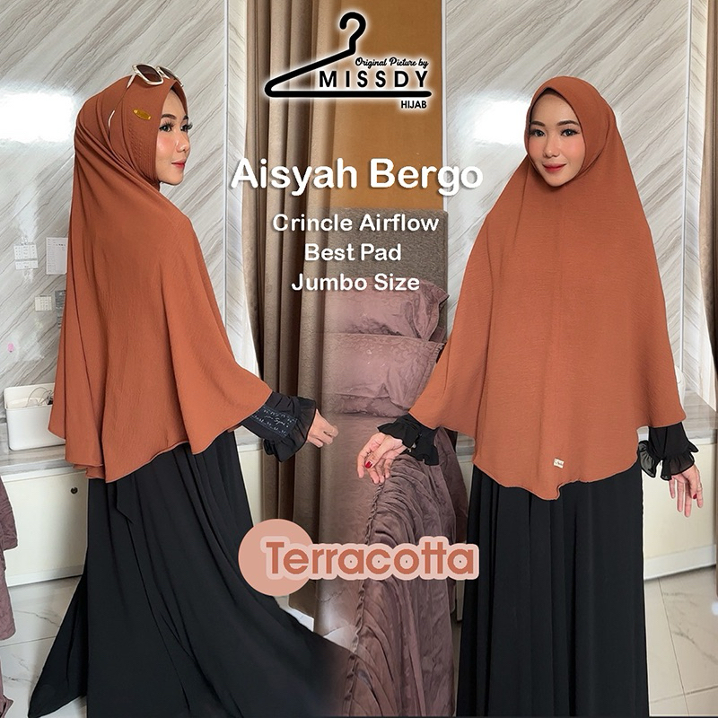 Khimar Bergo//Aisyah Khimar Bergo//Khimar Murah