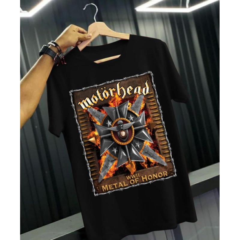ALPHA - KAOS DISTRO UKURAN JUMBO GAMBAR METAL BAND MOTORHEAD