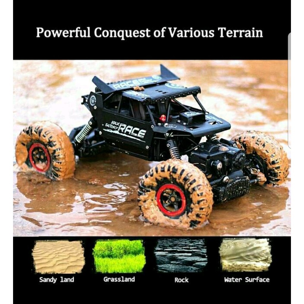 NEW - ANTI AIR RC RACE 4X4 4WD BODY METAL ALLOY