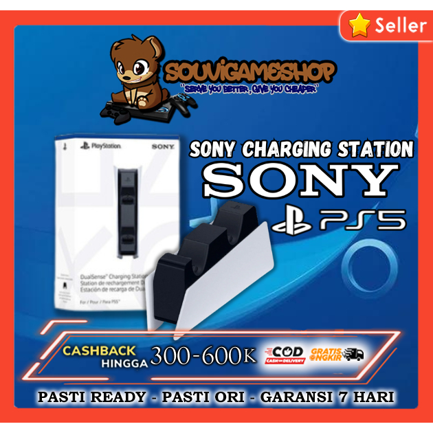 PROMO Sony Charging Station / Stand Dualsense / Stick / Stik PS5 Original