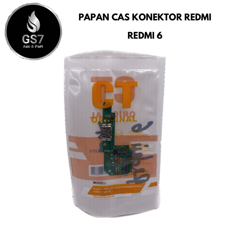 PAPAN CAS KONEKTOR REDMI 6