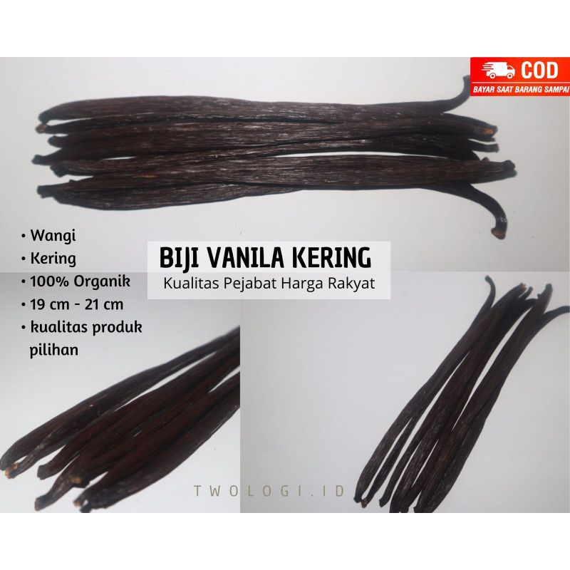 

TERMURAH vanili / vanilla Bean Grade 1 / Grade A 10 gr