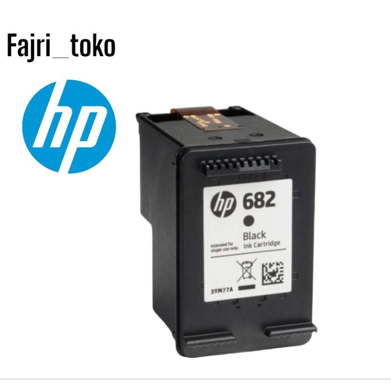 TINTA CATRIDGE  RESIKEL HP 682 HITAM (BLACK) SIAP PAKAI