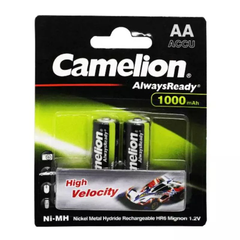 BATERAI CAMELION VELOCITY AA 1000MAH BP2