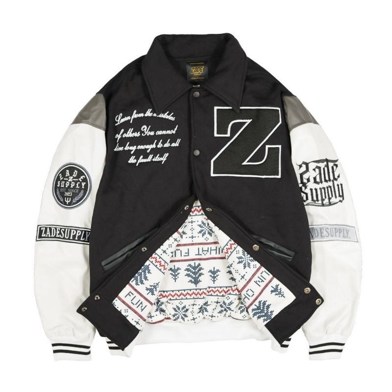 Varsity Jacket ~ Jaket Varsity Skull ~ Jaket Pria ~ Varsity ~ jaket motor