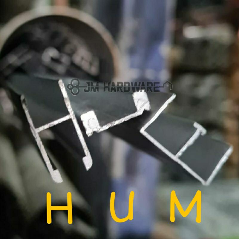 Rel aluminium etalase H U M