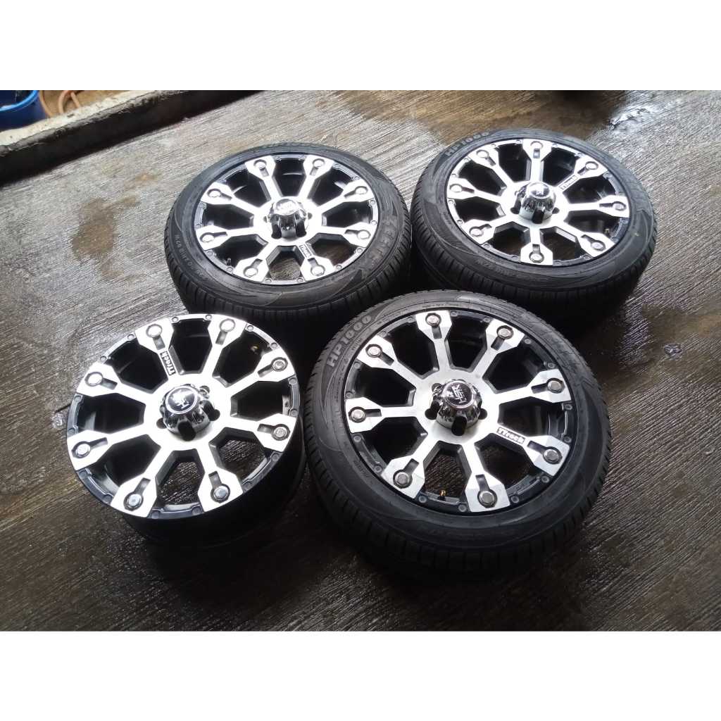 VELG SECOND RESING HSR MANGROVE RING 18 PCD 5X114 + BAN 3PCS