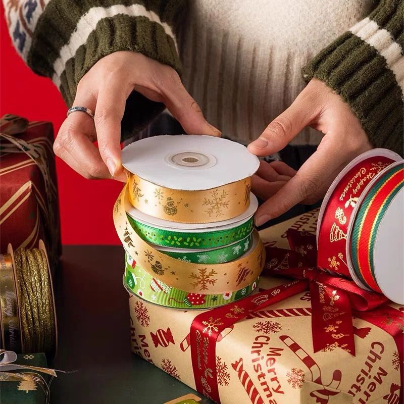 

PITA RIBBON NATAL MERRY CHRISTMAS PITA 2.5CM PITA HAPPY NEW YEAR