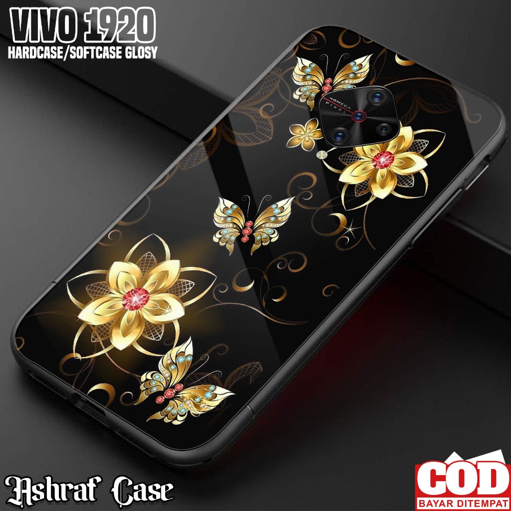 Case VIVO 1920 - Casing VIVO 1920 Terbaru ( KP ) Silikon Hp Vivo 1920 - Softcase Glass Kaca - Kesing