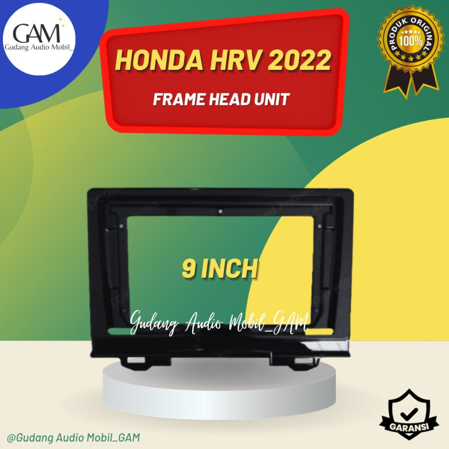 FRAME HEAD UNIT HONDA HRV 2022 9 INCH / FRAME HRV 2022 OEM