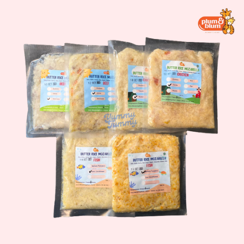 

10+ PLUM&BLUM FROZEN BUTTER RICE AYAM SAPI IKAN /MASAKAN SIAP SAJI / NASI SIAP SAJI