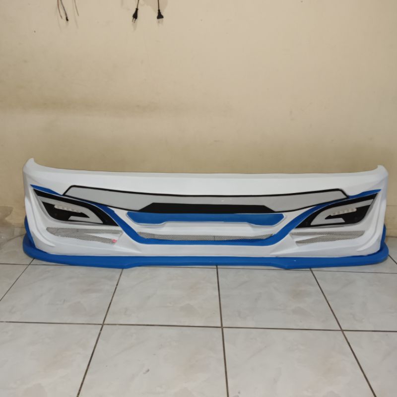 bemper patriot plus lampunya, bisa buat canter, ragasa, dyna, elf