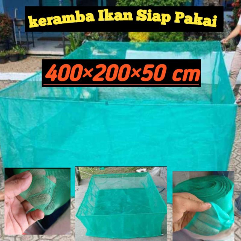 hapa ikan/keramba Ikan Siap Pakai