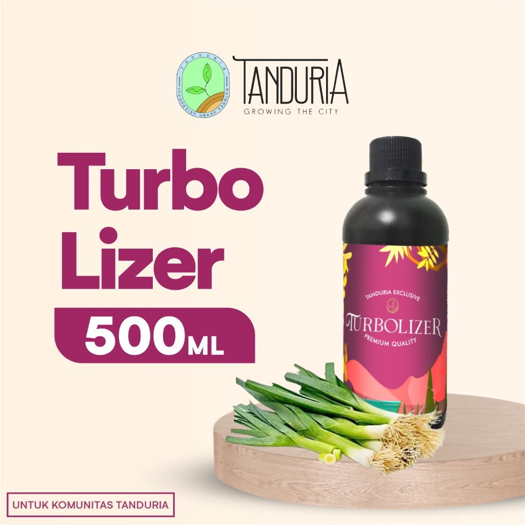 TANDURIA - Serum Pertumbuhan TURBOLIZER Tunas dan Batang pada Tanaman Hias 500 ML