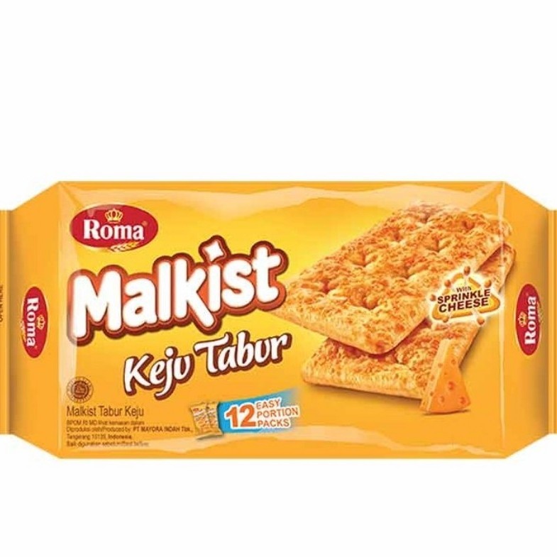 

Roma Malkist Keju Tabur Crackers 110 g