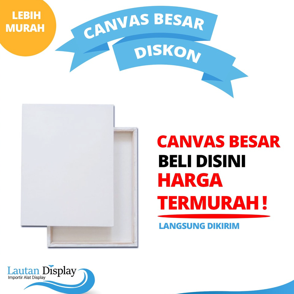 

➠☇☆✶ Kanvas Lukis Besar Polos Canvas Jumbo Kampas Melukis Kanfas Lukisan Canfas Lukisan Besar 40x50 40x60 70x70 cm Kanvas Alat Lukis Melukis