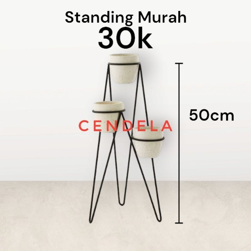 MURAH MERIAH RAK BUNGA MURAH / STANDING POT MURAH / RAK POT / RAK BUNGA / RAK BUNGA BESI / RAK BUNGA