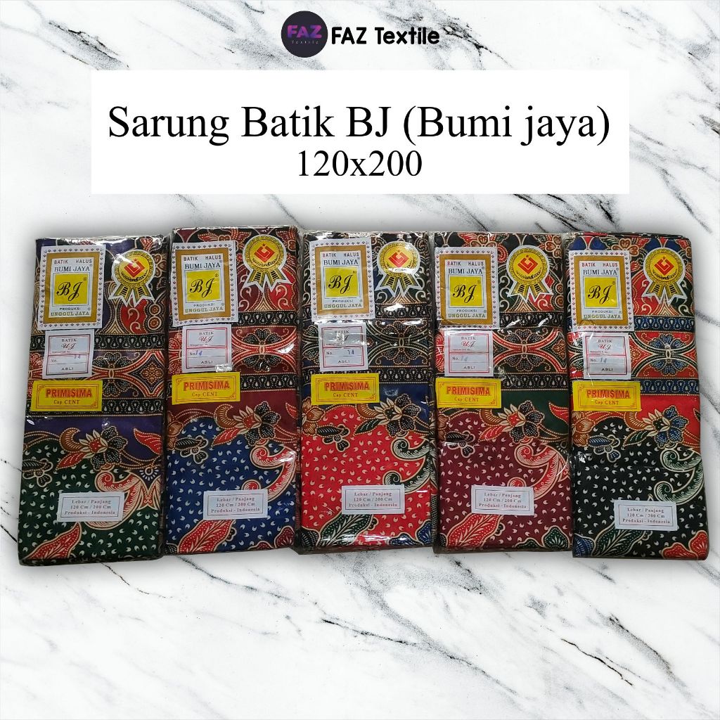 Kain Jarik Sarung Batik Wanita BJ (Bumi Jaya) PREMIUM ORI, Bahan halus