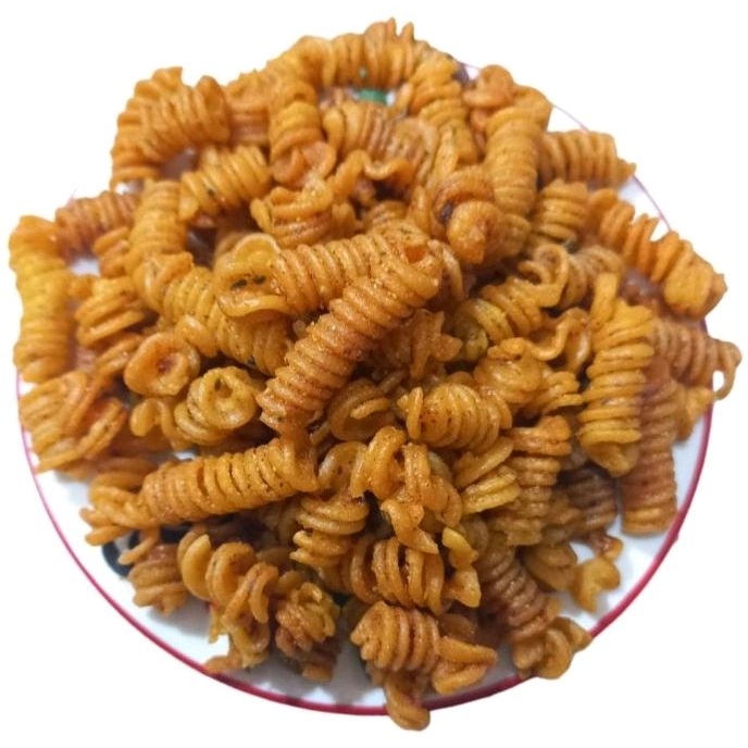 

Makaroni Spiral Pedas 250Gram