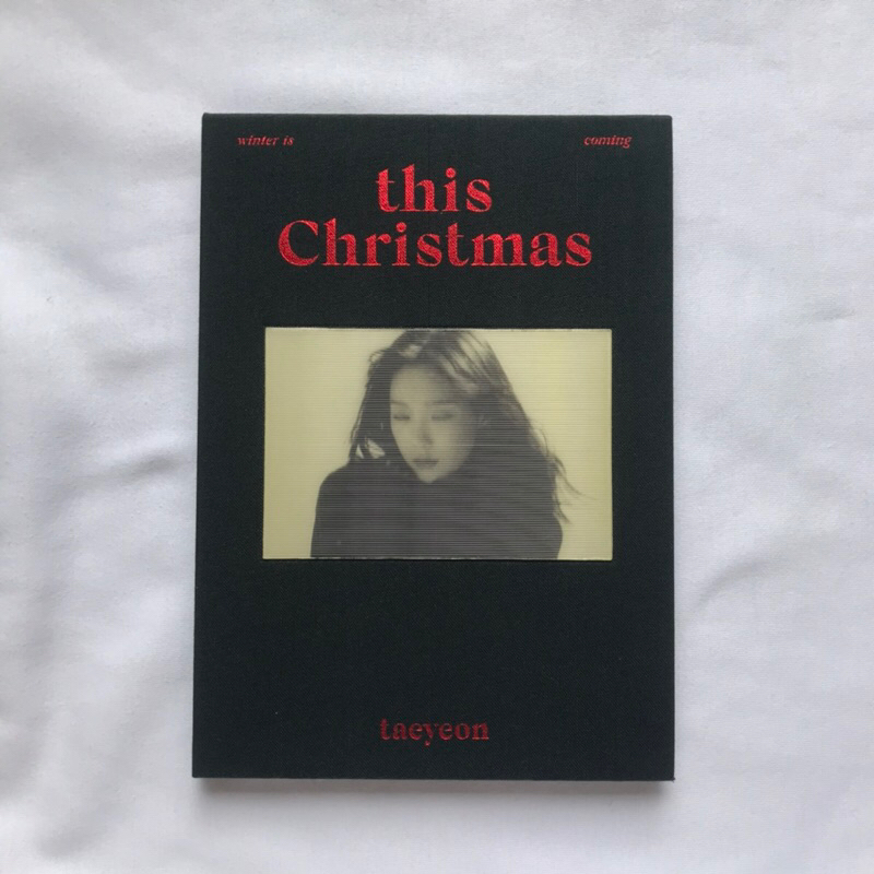 TAEYEON - This Christmas + TAEYEON Photocard [UNSEALED]