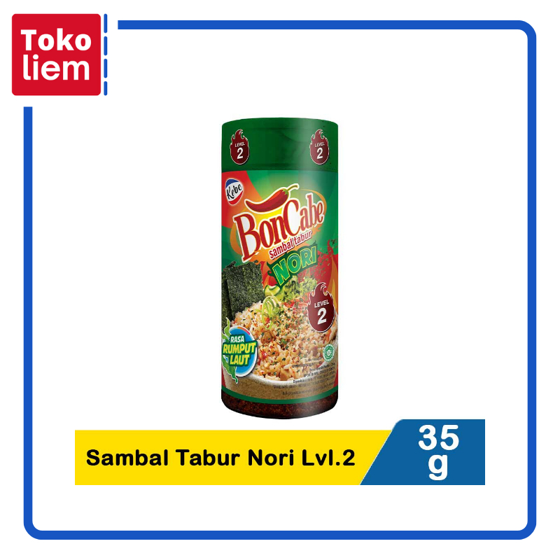 

Kobe Bon Cabe Sambal Tabur Nori Level 3 35G