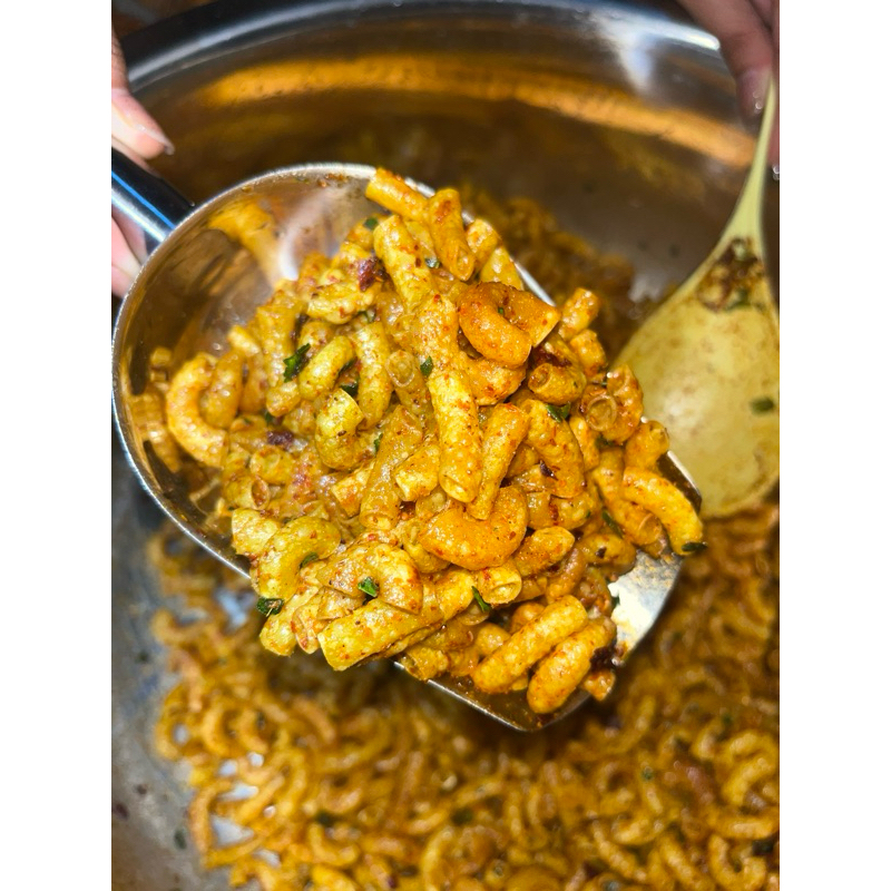 

Makaroni 80 Gram pedas Daun Jeruk