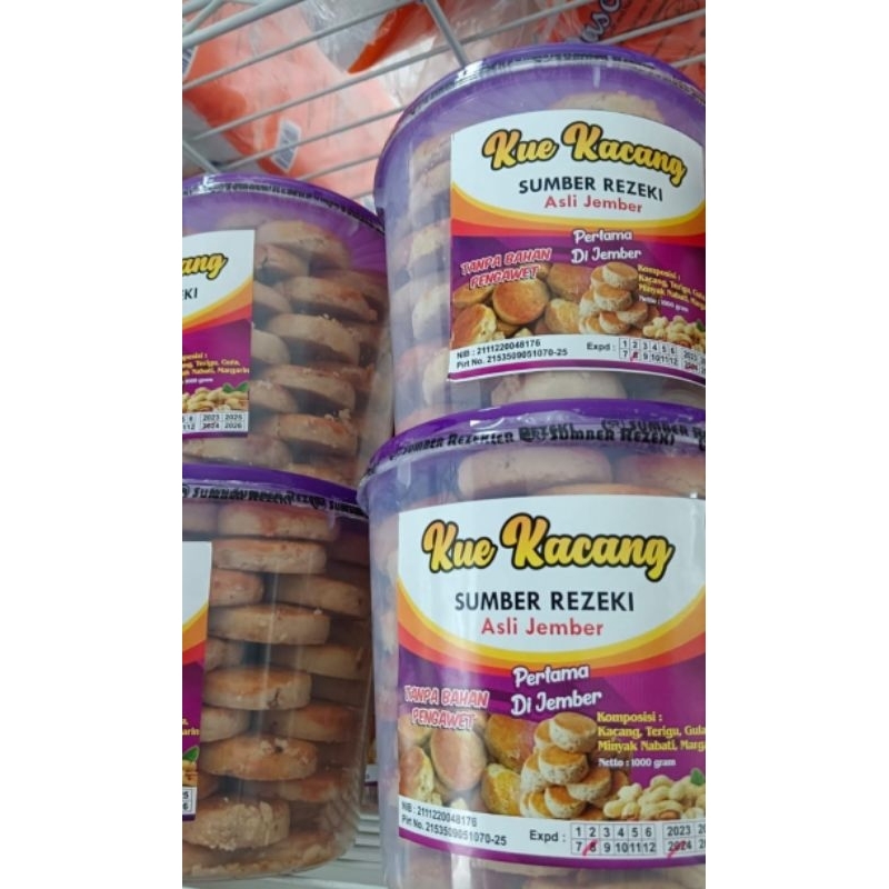 

Kue Kacang Sumber Rejeki - Net: 1Kg