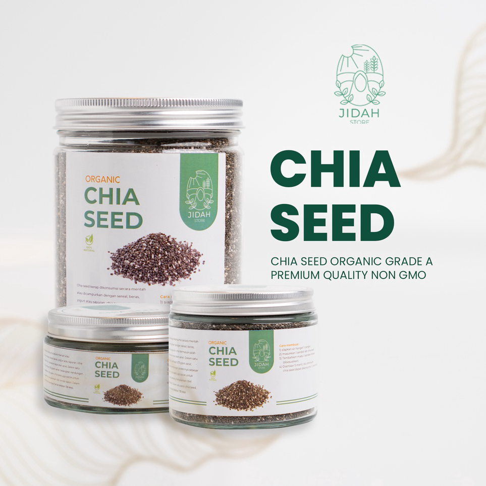 

➥❇❋ Chia seed organic Grade A Premium quality non GMO cia seed biji chia selasih chia sead original