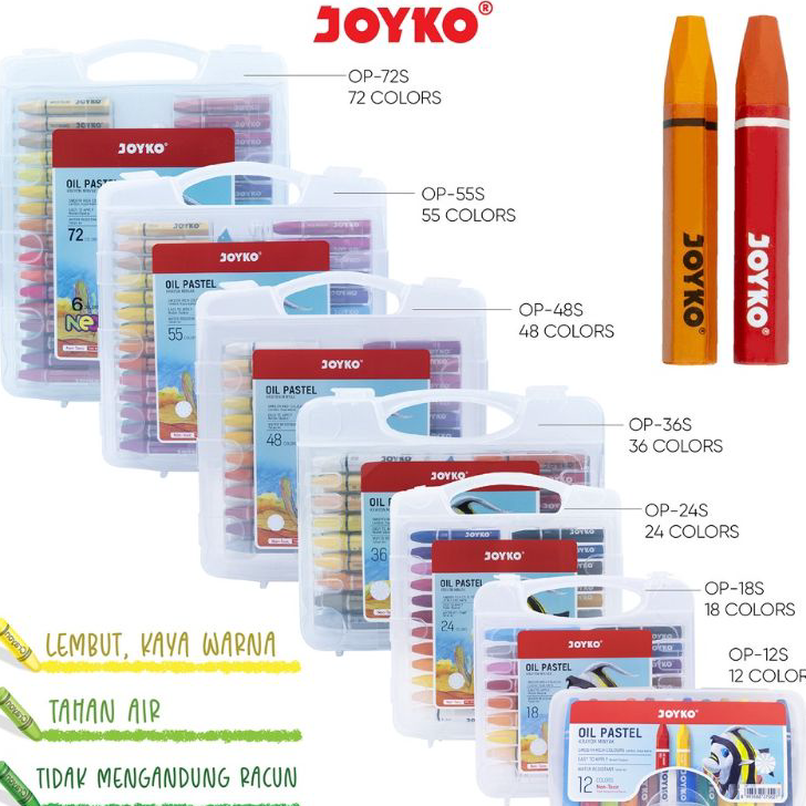 

➥❇❋ Crayon Minyak Oil Pastel Joyko