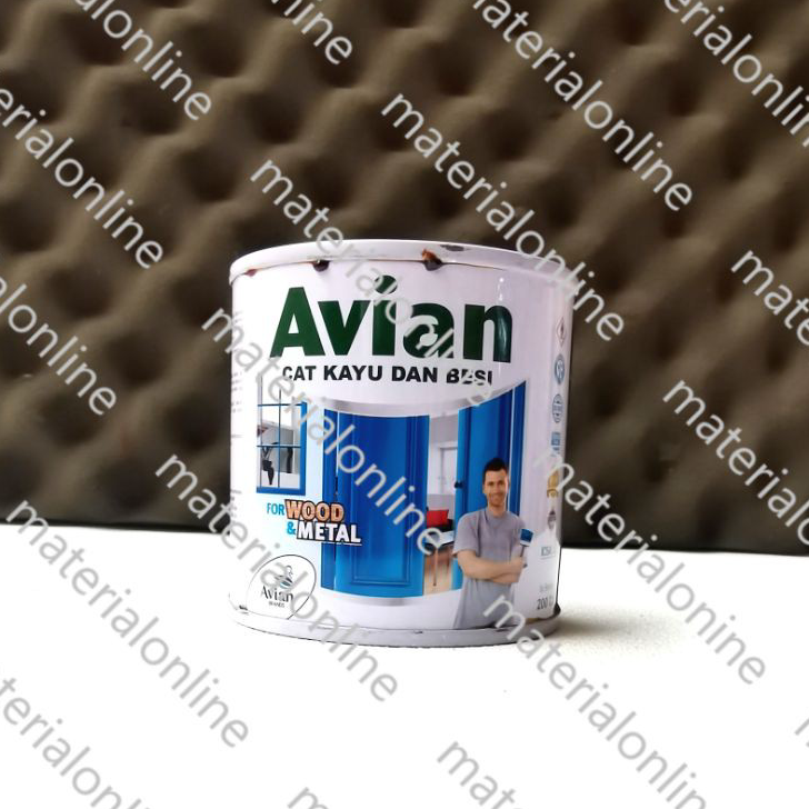 

Laris AVIAN Cat Minyak Kayu Dan Besi 200cc 200 cc Kaleng Kecil Sedang Warna