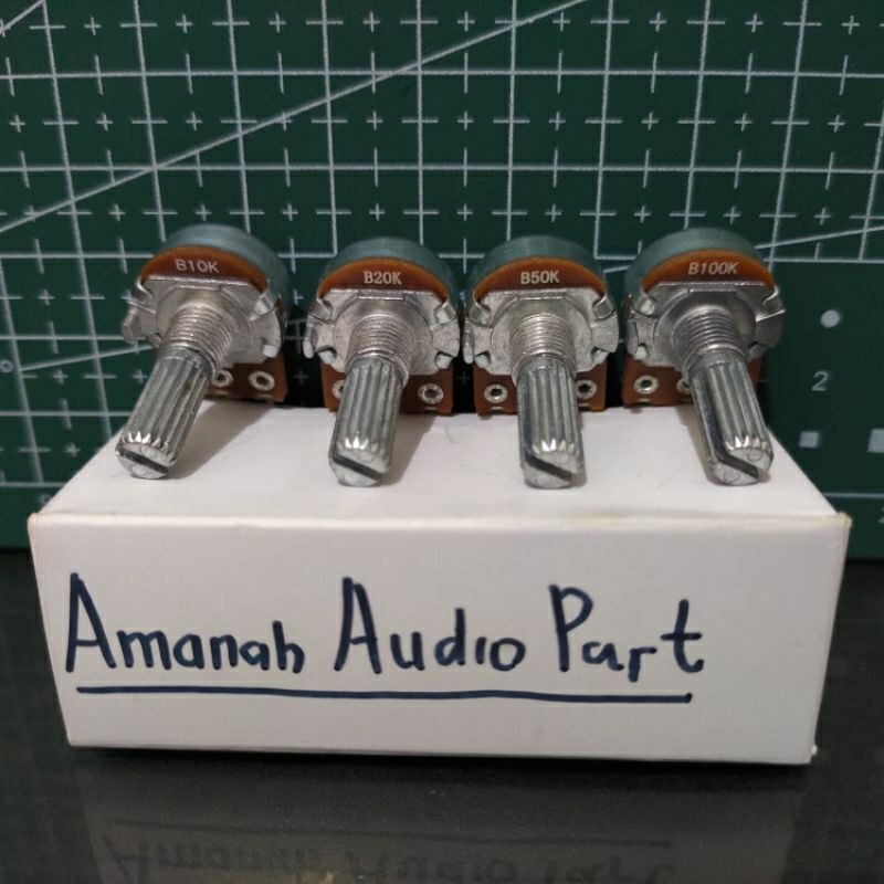 KLIK Potensio MONO KLIK 10K 20K 50K 100K APLUS Kaki 3