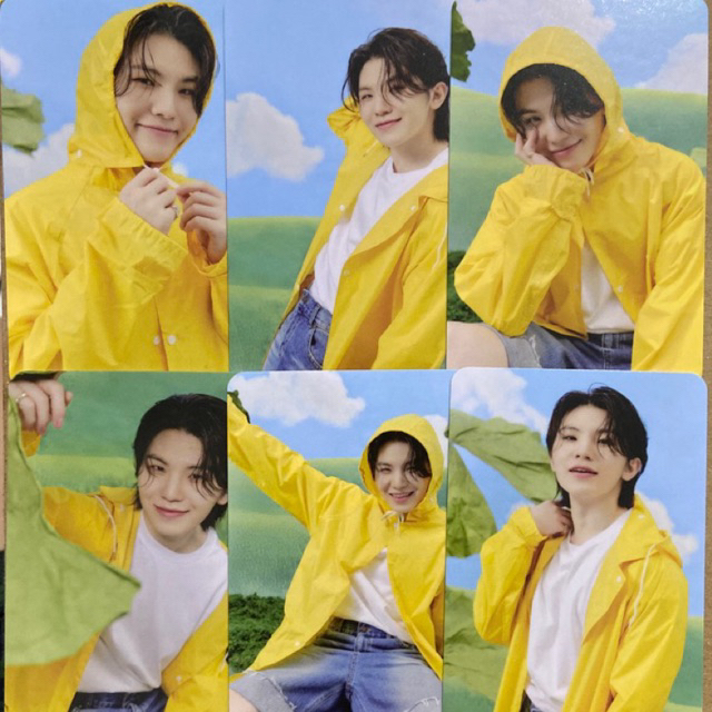 OFFICIAL WOOZI PC SEVENTEEN HEAVEN BOOKLET PHOTOCARD