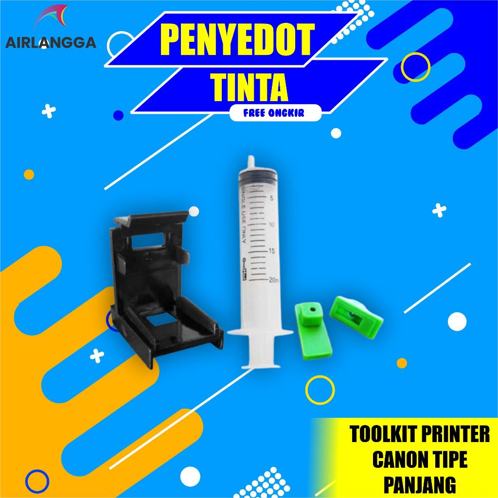 Toolkit Alat Refill Canon 40 41 Penyedot Tinta Cartrige PG40 CL41 PG830 CL831 PG740 CL741 PG88 CL98
