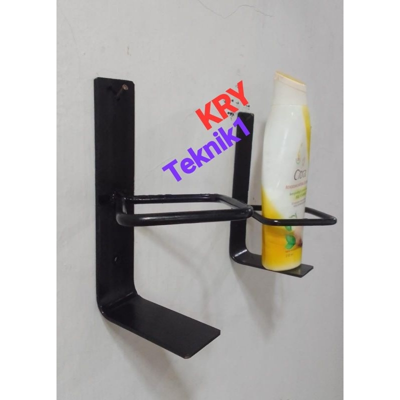 GANTUNGAN DUDUKAN HAND SANITIZER / BRACKET SABUN BOTOL CAIR / TEMPAT SABUN, SAMPO BOTOL TEMPAT HAND 
