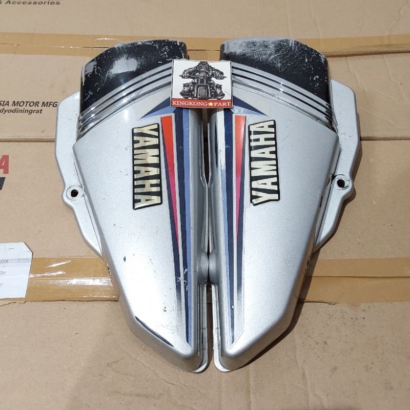 Tutup box aki silver rx king original 2001