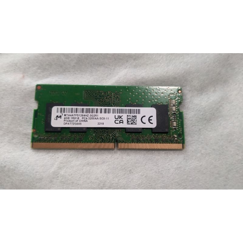 Ram Laptop Micron DDR4 3200mhz