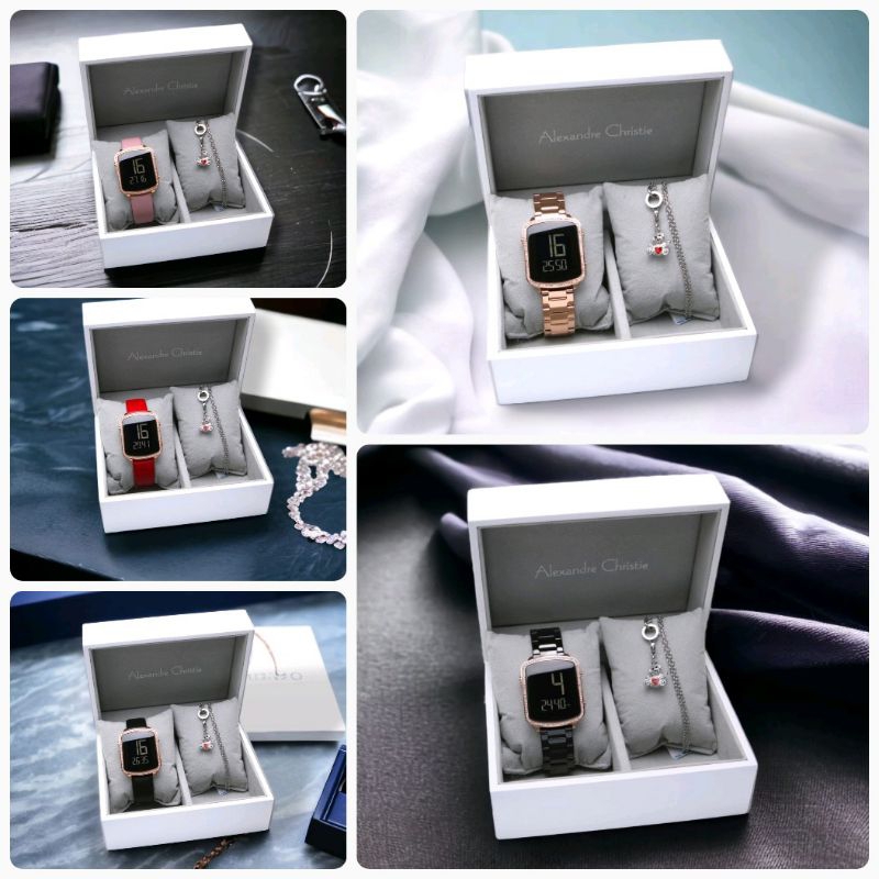 JAM TANGAN CEWEK ALEXANDRE CHRISTIE AC9380 / AC 9380 ORIGINAL /  FREE BATRAI