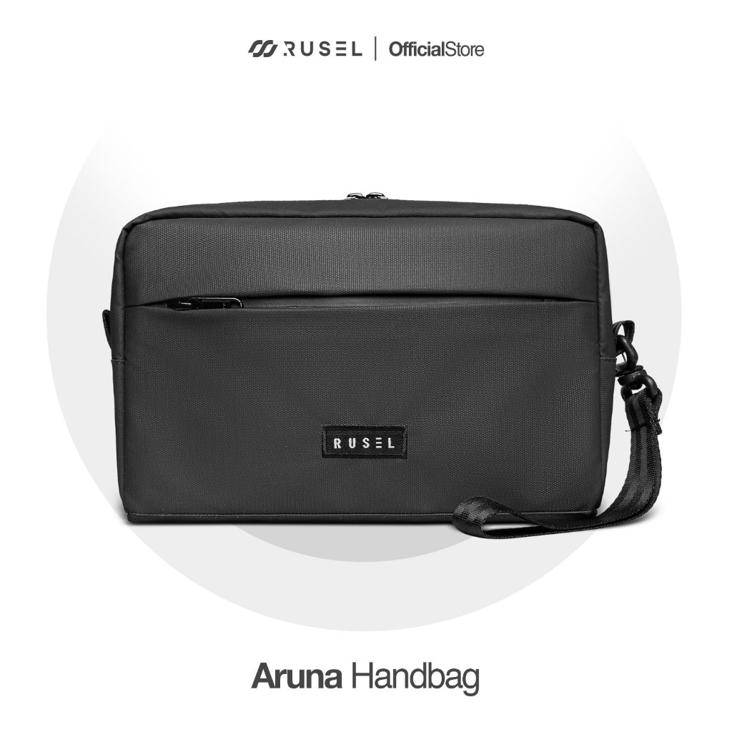 RUSEL CO - Handbag Aruna Tas Hand Bag Multifungsi I Tas Clutch Pria Waterproof