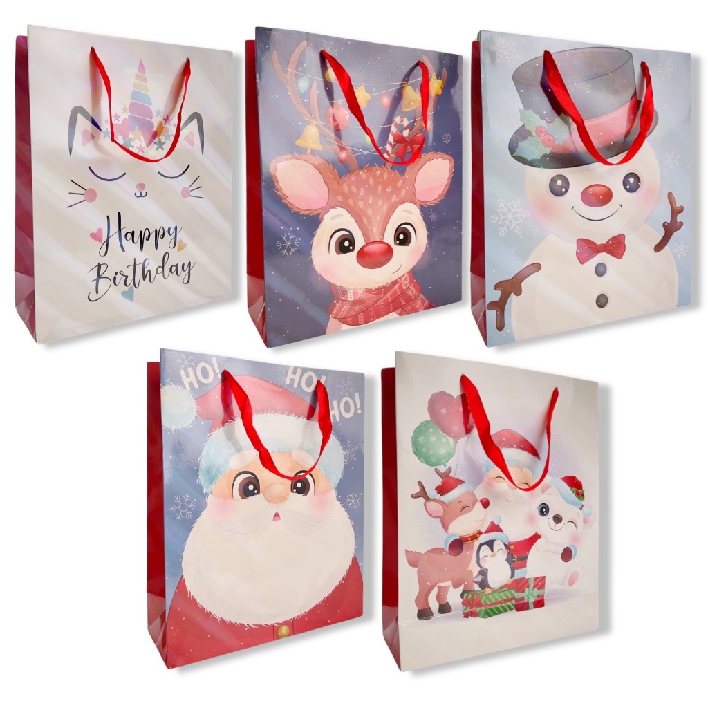 

Scoop Kantong Kertas / Paper Bag Natal 32x26x10cm 67270200
