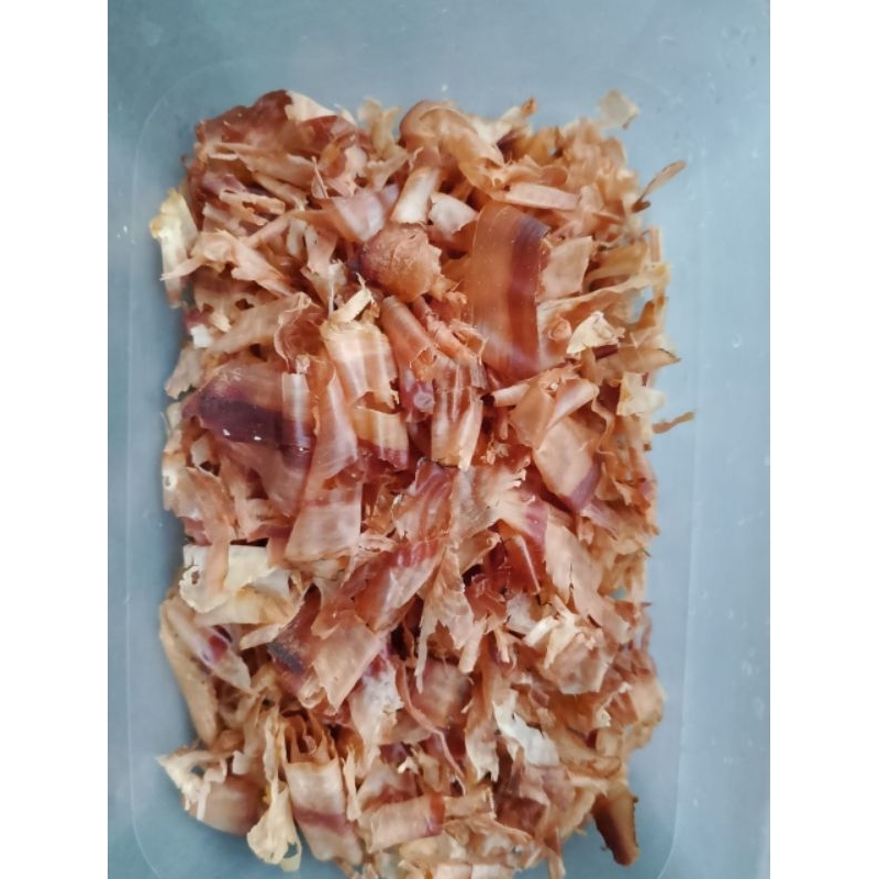 

Katsuobushi/Cakalang Asap Kualitas Ekspor (Grade A) 100gr HALAL