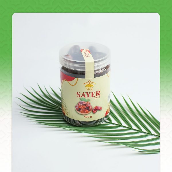 

Buah Kurma Sayer Toples 500 gr Arofah