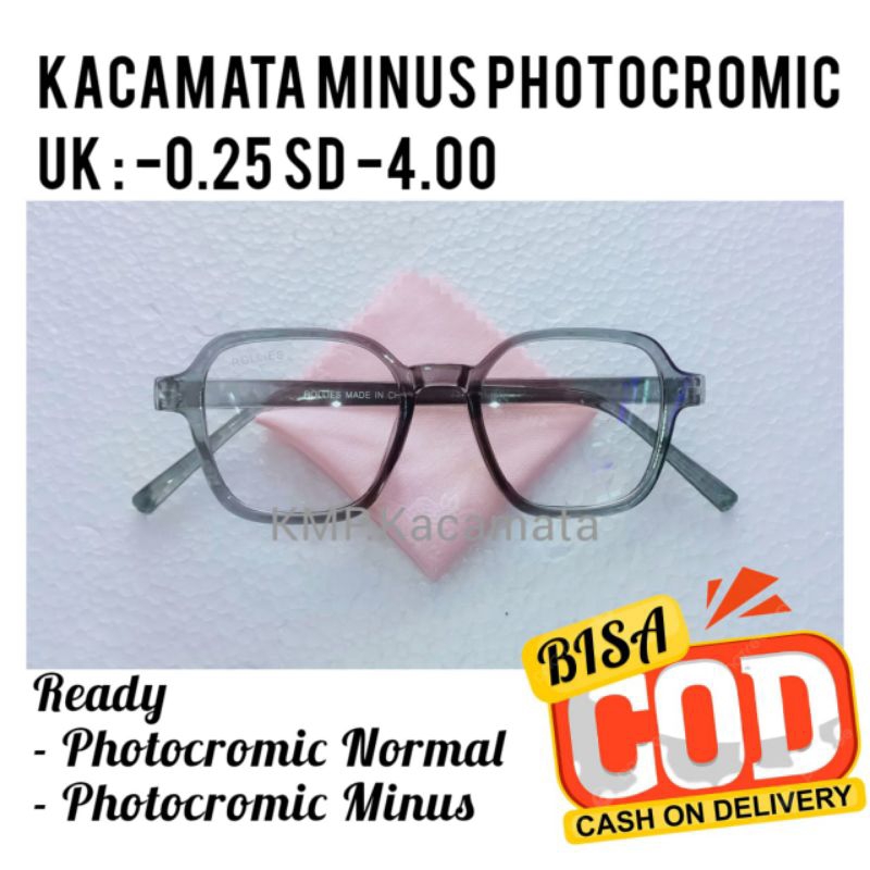 Kacamata Minus -0.25 SD -4.00 Kacamata Bisa Castem Sesuai Resep