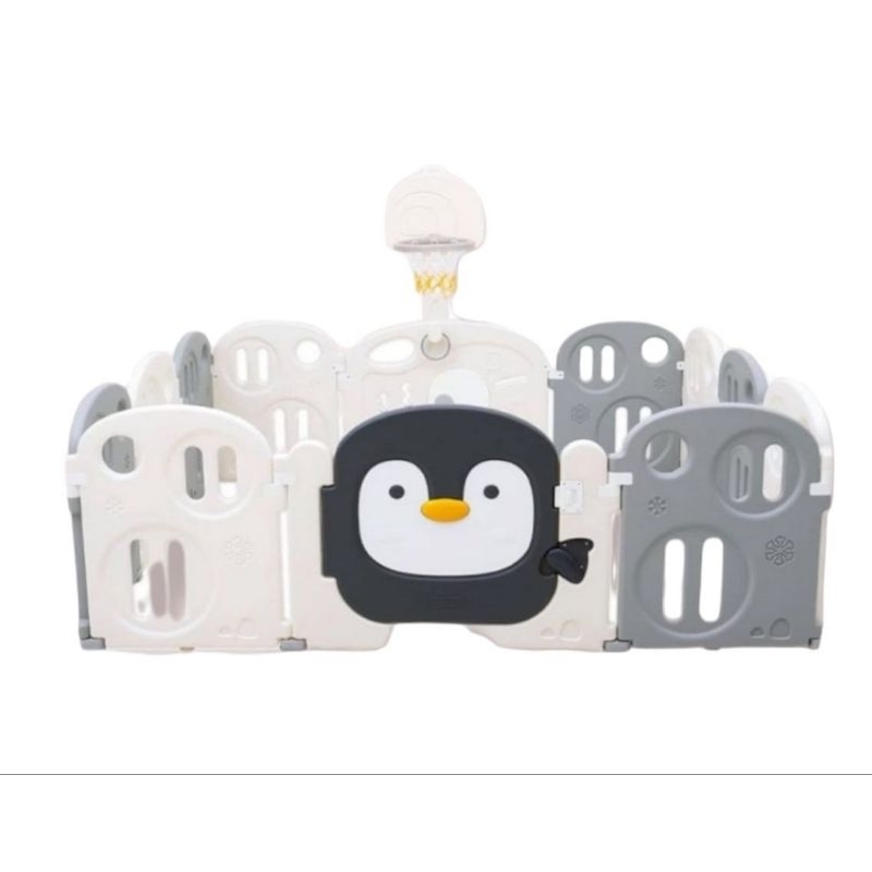 Nadio's SEWA - Lumba Fence Monochrome Penguin 8 + 2 - Mix (Jabodetabek)