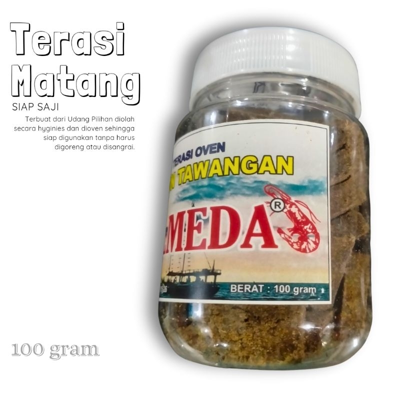 

Terasi Udang Matang Oven AlMeda Tuban Asli