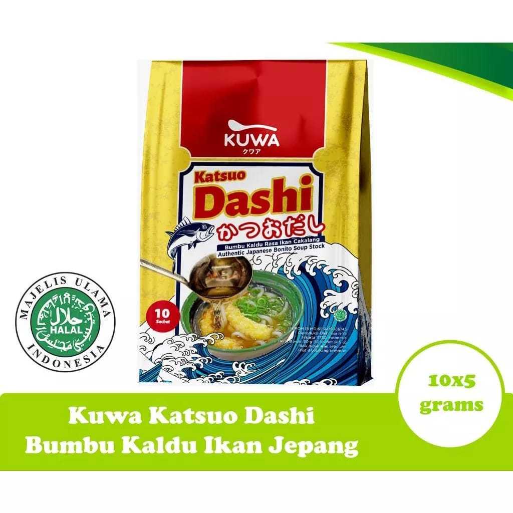 

KUWA Kaldu Ikan Katsuo Dashi 50 gram Halal