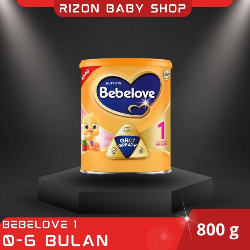 BEBELOVE 1 0-6 bulan - BEBELOVE 2 6-12 Bulan 800g